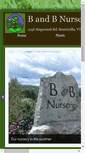 Mobile Screenshot of bandbnurseries.com